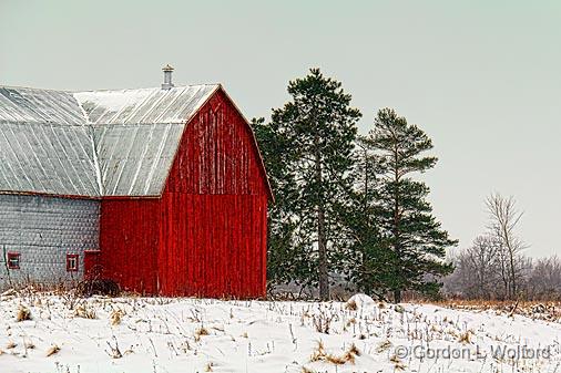 Winter Barn_03030.jpg - Photographed near Smiths Falls, Ontario, Canada.